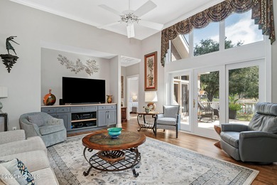 Experience luxury living at its finest in this exquisite on River Landing Golf Course in North Carolina - for sale on GolfHomes.com, golf home, golf lot