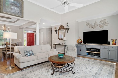 Experience luxury living at its finest in this exquisite on River Landing Golf Course in North Carolina - for sale on GolfHomes.com, golf home, golf lot