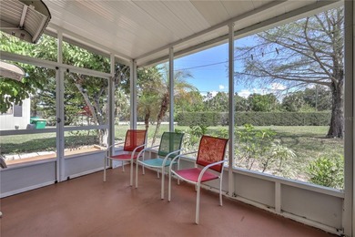 This smart SPLIT FLOOR PLAN, well maintained double wide on Maple Leaf Golf and Country Club in Florida - for sale on GolfHomes.com, golf home, golf lot