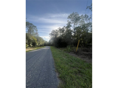 Oversized dream lot in growing Citrus Springs - almost an acre on Citrus Springs Country Club in Florida - for sale on GolfHomes.com, golf home, golf lot