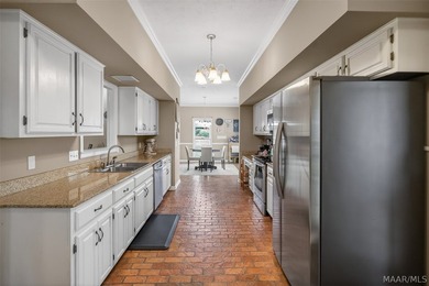 Exceptional curb appeal welcomes you to this beautiful 2,616 sq on Cottonwood Golf Club in Alabama - for sale on GolfHomes.com, golf home, golf lot