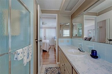 This smart SPLIT FLOOR PLAN, well maintained double wide on Maple Leaf Golf and Country Club in Florida - for sale on GolfHomes.com, golf home, golf lot