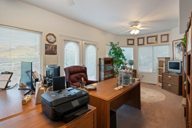 This home sits perched right on the 14th Tee Box of the Green on Green Spring Country Club in Utah - for sale on GolfHomes.com, golf home, golf lot