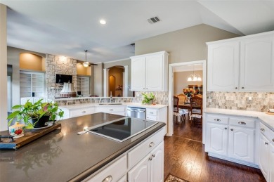 Living is easy in this wonderful one-story home in desirable on Oakmont Country Club in Texas - for sale on GolfHomes.com, golf home, golf lot
