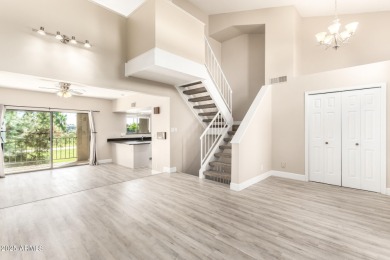 This move-in ready tri-level condo offers comfortable living in on Dobson Ranch Municipal Golf Course in Arizona - for sale on GolfHomes.com, golf home, golf lot