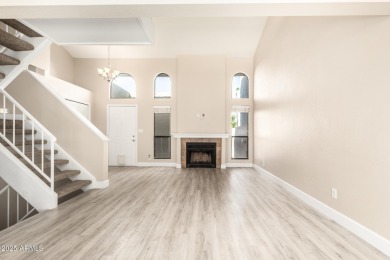 This move-in ready tri-level condo offers comfortable living in on Dobson Ranch Municipal Golf Course in Arizona - for sale on GolfHomes.com, golf home, golf lot