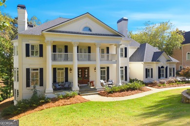 BOASTING PALATIAL, CLASSICAL ARCHITECTURE, THIS ONE-OF-A-KIND on TPC At Sugarloaf Golf Club in Georgia - for sale on GolfHomes.com, golf home, golf lot