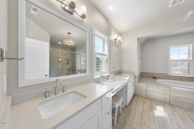 This amazing and private home boasts 5,400+ square feet of on The Club At Twelve Oaks in North Carolina - for sale on GolfHomes.com, golf home, golf lot