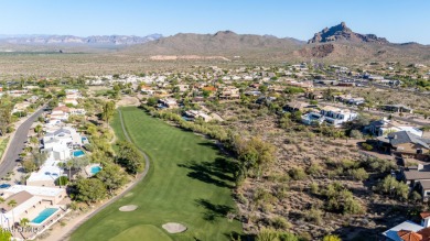 One level home, top of the world views on 1 Acre golf course lot on Desert Canyon Golf Club in Arizona - for sale on GolfHomes.com, golf home, golf lot