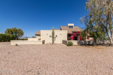 One level home, top of the world views on 1 Acre golf course lot on Desert Canyon Golf Club in Arizona - for sale on GolfHomes.com, golf home, golf lot