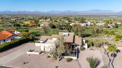 One level home, top of the world views on 1 Acre golf course lot on Desert Canyon Golf Club in Arizona - for sale on GolfHomes.com, golf home, golf lot