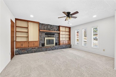 Welcome home to this well-maintained three bedroom, two bath on Cedars Country Club in Arkansas - for sale on GolfHomes.com, golf home, golf lot