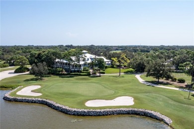 This beautiful home offers stunning panoramic views of the 10th on Indian River Club in Florida - for sale on GolfHomes.com, golf home, golf lot