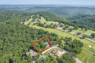 Priced WELL below market, this retreat on a double lot is the on Holiday Island Golf Course in Arkansas - for sale on GolfHomes.com, golf home, golf lot