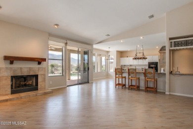 Spacious Galleria Model with Stunning Golf Course  Mountain on Saddlebrooke Golf Course in Arizona - for sale on GolfHomes.com, golf home, golf lot