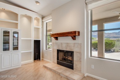 Spacious Galleria Model with Stunning Golf Course  Mountain on Saddlebrooke Golf Course in Arizona - for sale on GolfHomes.com, golf home, golf lot