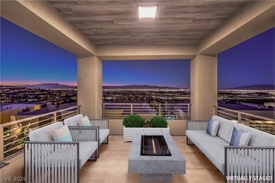 Experience elevated living in this 4-story modern architectural on Dragon Ridge Country Club in Nevada - for sale on GolfHomes.com, golf home, golf lot