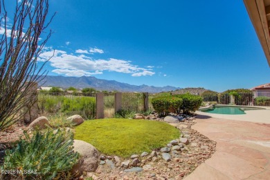 Spacious Galleria Model with Stunning Golf Course  Mountain on Saddlebrooke Golf Course in Arizona - for sale on GolfHomes.com, golf home, golf lot