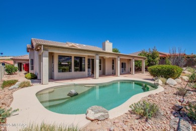 Spacious Galleria Model with Stunning Golf Course  Mountain on Saddlebrooke Golf Course in Arizona - for sale on GolfHomes.com, golf home, golf lot