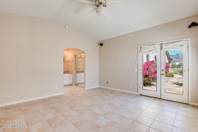 Spacious Galleria Model with Stunning Golf Course  Mountain on Saddlebrooke Golf Course in Arizona - for sale on GolfHomes.com, golf home, golf lot