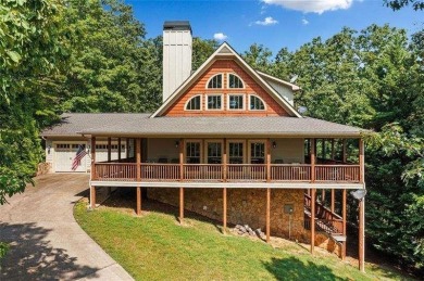 Come home to this mountain retreat located in the sought-after on The Highlands Course at Lake Arrowhead in Georgia - for sale on GolfHomes.com, golf home, golf lot