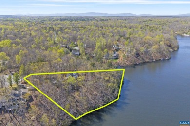 This is a rare opportunity to own over 550 feet of pristine on Lake Monticello Golf Course in Virginia - for sale on GolfHomes.com, golf home, golf lot