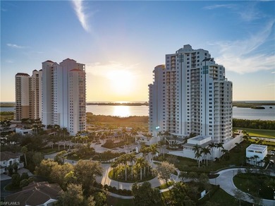 Perched on the 22nd floor of the prestigious Esperia South at on Bonita Bay West in Florida - for sale on GolfHomes.com, golf home, golf lot