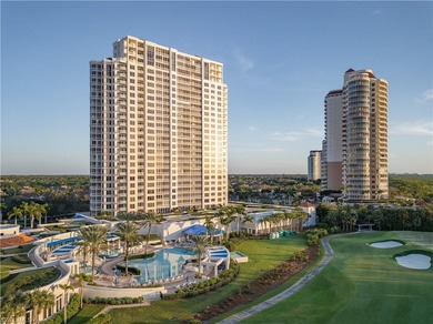 Perched on the 22nd floor of the prestigious Esperia South at on Bonita Bay West in Florida - for sale on GolfHomes.com, golf home, golf lot