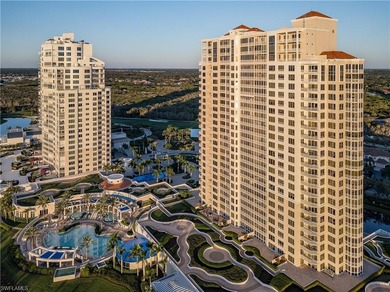 Perched on the 22nd floor of the prestigious Esperia South at on Bonita Bay West in Florida - for sale on GolfHomes.com, golf home, golf lot