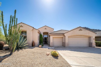 The home is on a premium lot and located at the end of a on Troon Country Club in Arizona - for sale on GolfHomes.com, golf home, golf lot