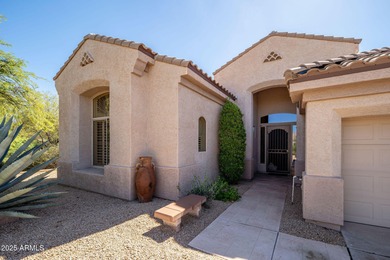 The home is on a premium lot and located at the end of a on Troon Country Club in Arizona - for sale on GolfHomes.com, golf home, golf lot