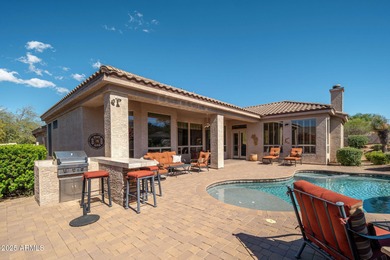 The home is on a premium lot and located at the end of a on Troon Country Club in Arizona - for sale on GolfHomes.com, golf home, golf lot
