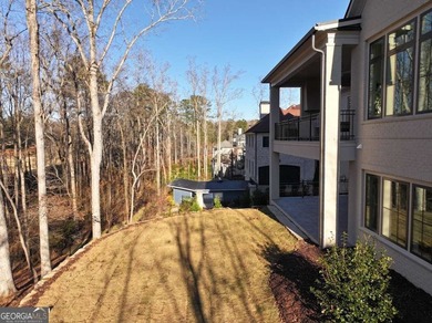Experience the rare luxury of new construction with a private on Manor Golf and Country Club in Georgia - for sale on GolfHomes.com, golf home, golf lot