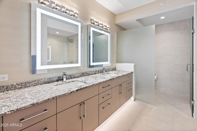 Welcome to elevated Desert Living in this stunning 2-bedroom on Kierland Golf Club in Arizona - for sale on GolfHomes.com, golf home, golf lot