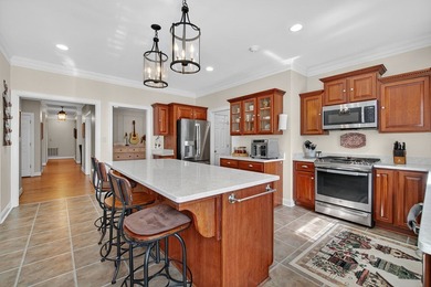 Elegant single-level living on the Greenwood Country Club golf on Greenwood Country Club in South Carolina - for sale on GolfHomes.com, golf home, golf lot