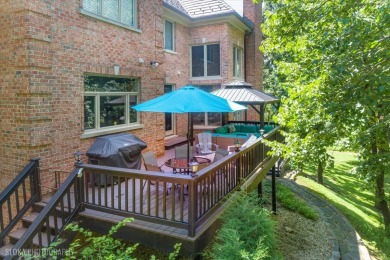 This magnificent all-brick estate rests on a prime 1.2-acre on Wynstone Golf Club in Illinois - for sale on GolfHomes.com, golf home, golf lot