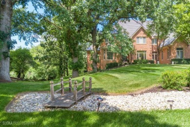 This magnificent all-brick estate rests on a prime 1.2-acre on Wynstone Golf Club in Illinois - for sale on GolfHomes.com, golf home, golf lot