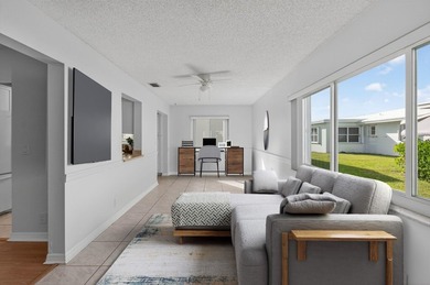 Welcome to your slice of paradise in this vibrant 55+ golf on Leisureville Community Golf Course in Florida - for sale on GolfHomes.com, golf home, golf lot