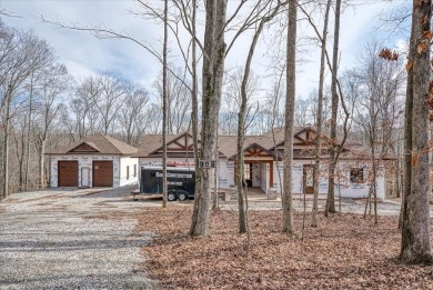 This home is partially completed and is selling as it currently on Sparta Golf and Country Club in Tennessee - for sale on GolfHomes.com, golf home, golf lot