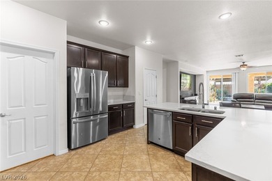 Beautiful move-in ready single story home with 3 beds, 2.5 baths on Mountain Falls Golf Course in Nevada - for sale on GolfHomes.com, golf home, golf lot