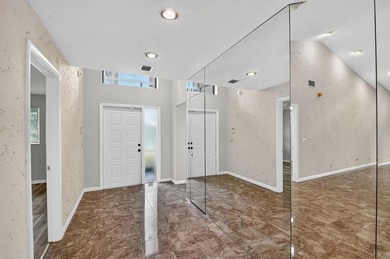 Beautifully maintained 3-bed, 2.5-bath villa with golf course on Fountains Golf and Country Club in Florida - for sale on GolfHomes.com, golf home, golf lot