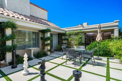 Rare end unit with spectacular south-facing views of two lakes on Mission Hills Golf Club in California - for sale on GolfHomes.com, golf home, golf lot