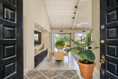 Rare end unit with spectacular south-facing views of two lakes on Mission Hills Golf Club in California - for sale on GolfHomes.com, golf home, golf lot