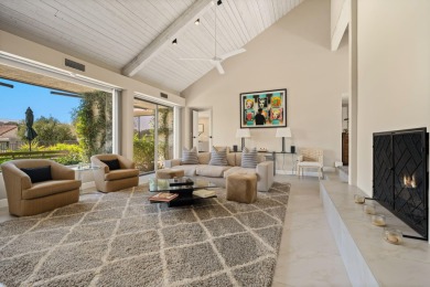 Rare end unit with spectacular south-facing views of two lakes on Mission Hills Golf Club in California - for sale on GolfHomes.com, golf home, golf lot
