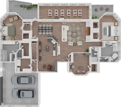 Nestled on 1.2 wooded acres in the gated Kenmure community, this on Kenmure Country Club in North Carolina - for sale on GolfHomes.com, golf home, golf lot