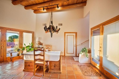 One of a kind Eddie Chavez home featuring original Pueblo style on New Mexico St Univ Golf Course in New Mexico - for sale on GolfHomes.com, golf home, golf lot
