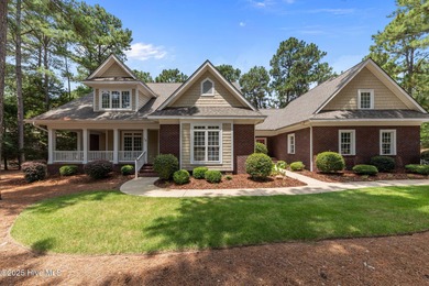 GORGEOUS, GOLF FRONT LIVING IN PINEWILD! Perfectly positioned on on Pinewild Country Club of Pinehurst in North Carolina - for sale on GolfHomes.com, golf home, golf lot