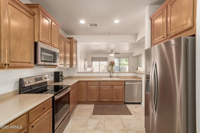 Presenting an adorable single story home in popular, gated on The Golf Club At Johnson Ranch in Arizona - for sale on GolfHomes.com, golf home, golf lot