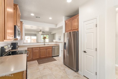 Presenting an adorable single story home in popular, gated on The Golf Club At Johnson Ranch in Arizona - for sale on GolfHomes.com, golf home, golf lot