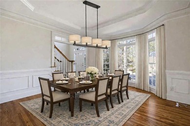 Tucked away on a quiet, double cul-de-sac street in Brookstone on Brookstone Golf and Country Club in Georgia - for sale on GolfHomes.com, golf home, golf lot